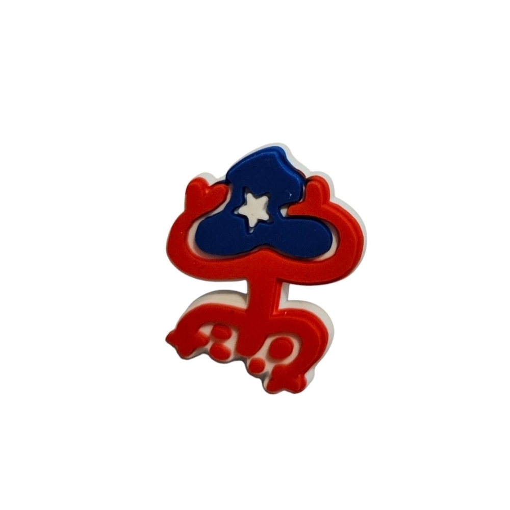 4/$8 Puerto Rico (PR) shoe charm for crocs